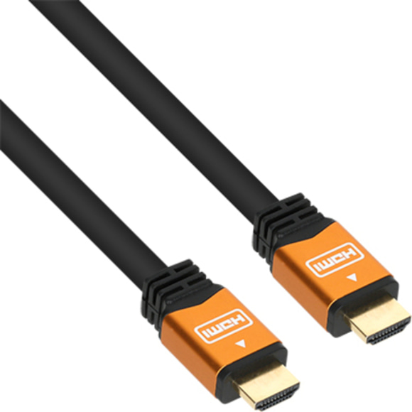 [리퍼브] NETmate HDMI V2.0 골드메탈 케이블 10M NM-HM10GZ