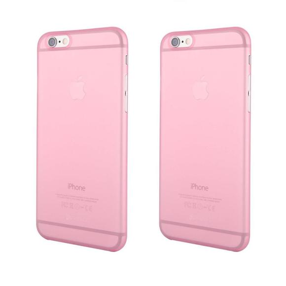 [리퍼브] 바258★파인스 0.3mm 스키니 슬림 케이스 2세트 / 핑크 아이폰5