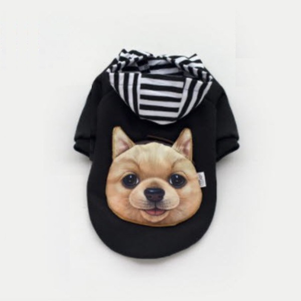 [101037][민트급] [특가제품] Noland DOGBABY 강아지 배낭 스웨터 블랙 애완견 옷 XXL