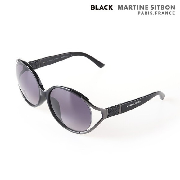 [새상품] BLACK Martine Sitbon 블랙마틴싯봉 선글라스 MSS1005 BLACK 62 (2250000599006)