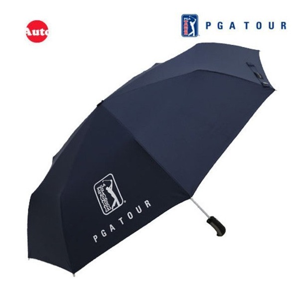 [새상품] [미개봉] PGA 3단 70 완전자동 네이비 무지 우산